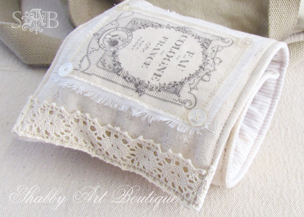 Shabby Art Boutique - French Handbag Organiser tutorial