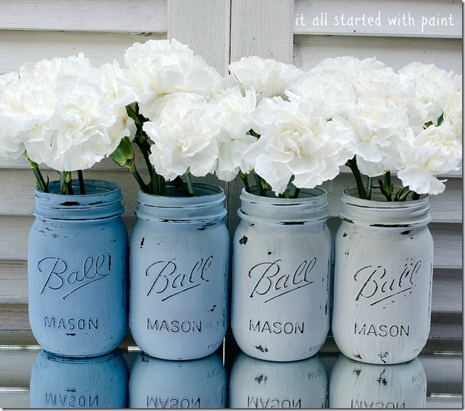 ombre-blue-painted-distressed-mason-jar-blue-15