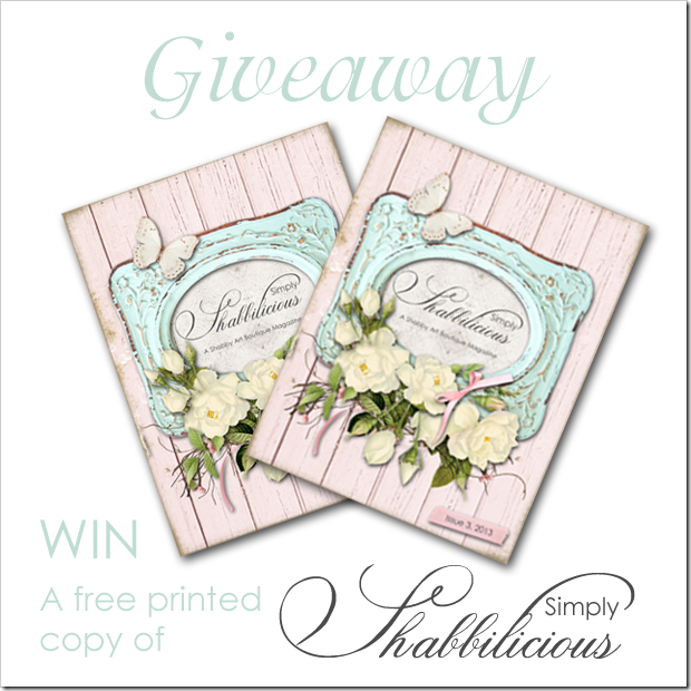 Shabby Art Boutique - Simply Shabbilicious Magazine Giveaway