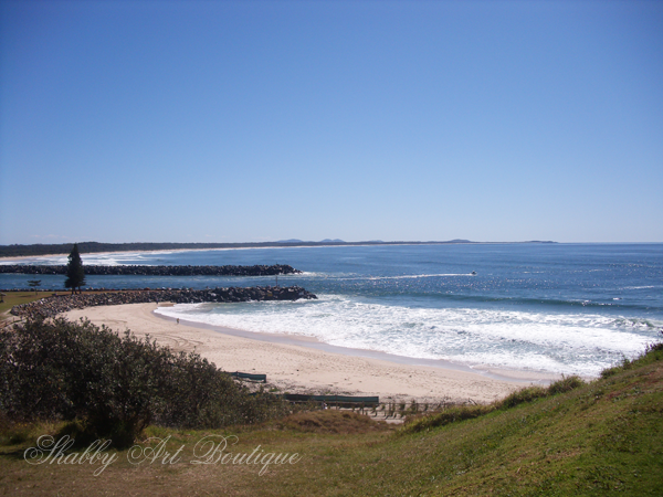 Shabby Art Boutique Town Beach