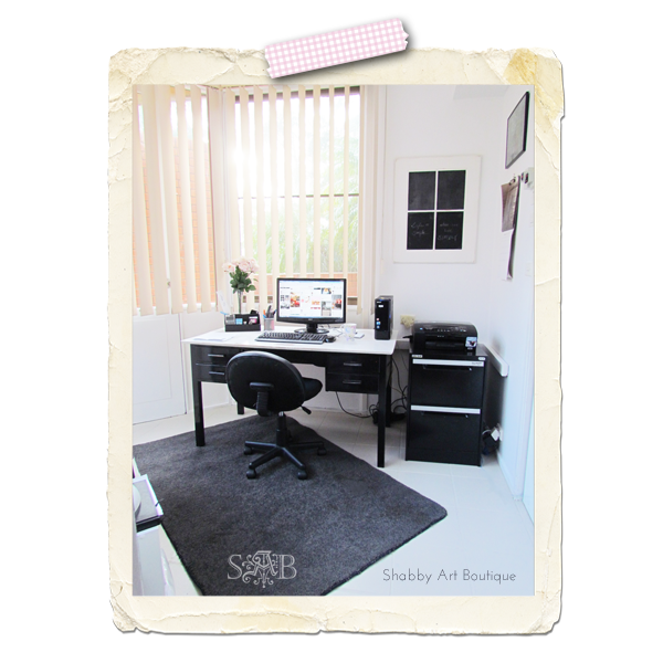 Shabby Art Boutique home office make-over 2