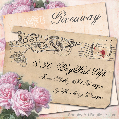Shabby Art Boutique FB Giveaway