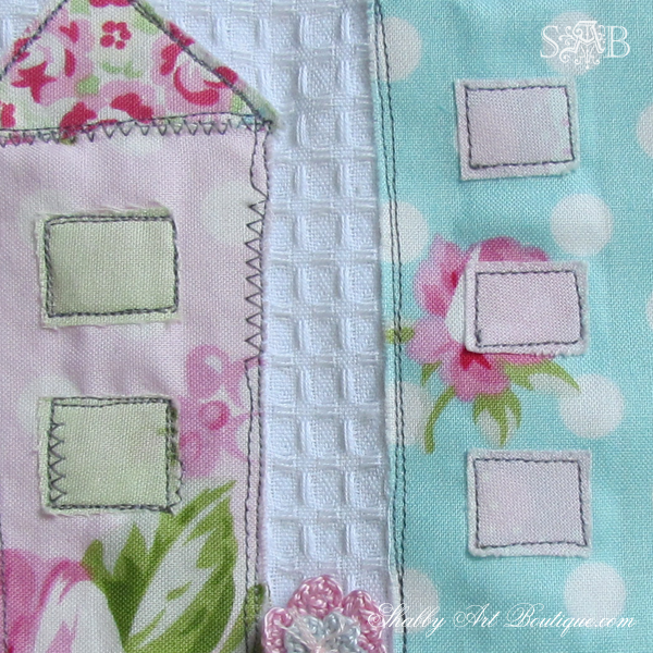 Shabby Art Boutique - Shabby House Tea Towel 5