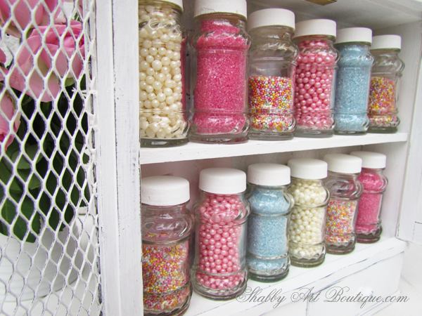 Shabby Art Boutique - Sprinkles Storage Cabinet 1