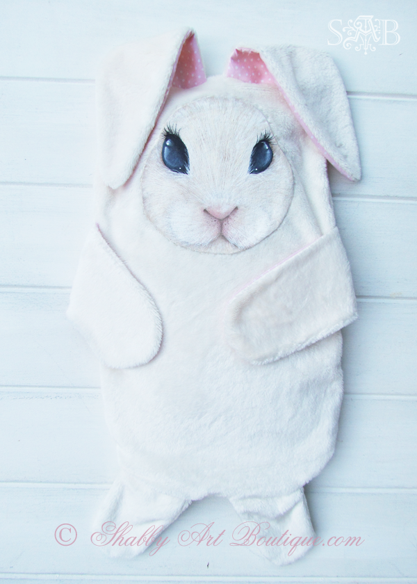 Shabby Art Boutique - bunny snuggles 3