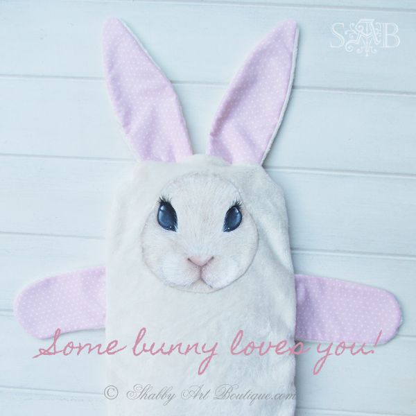 Shabby Art Boutique - bunny snuggles 4