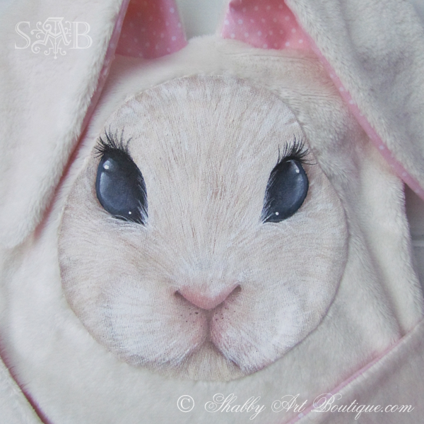 Shabby Art Boutique - bunny snuggles