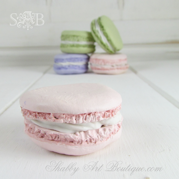 Shabby Art Boutique - Faux French Macarons 3