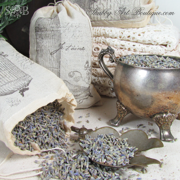 Shabby Art Boutique - lavender bags