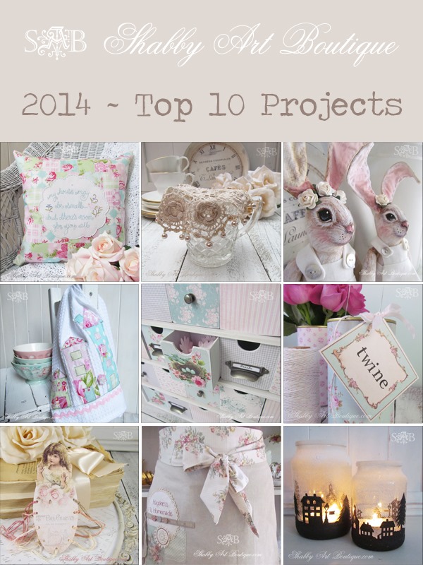 Shabby Art Boutique - 2014 top 10 projects