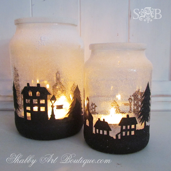 Shabby Art Boutique - Township Candle Holder 2