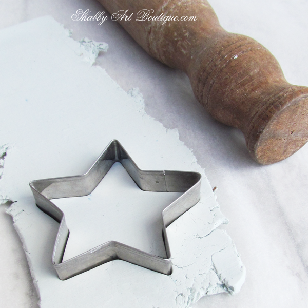 Shabby Art Boutique  - clay tag 2