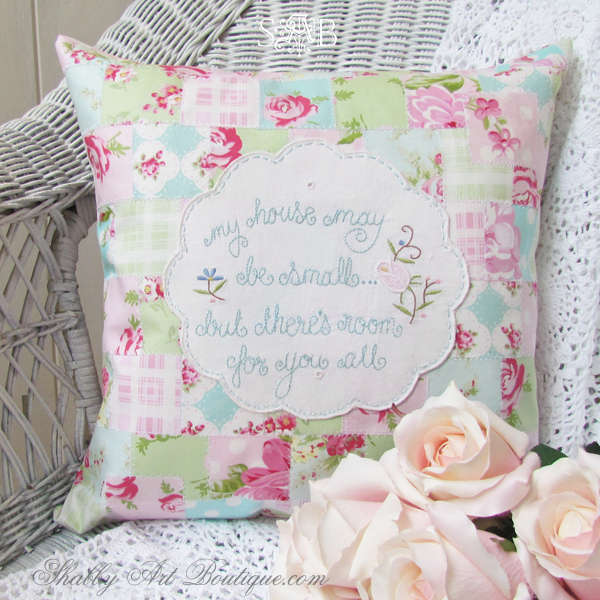 Shabby Art Boutique - shabby 'faux' patchwork