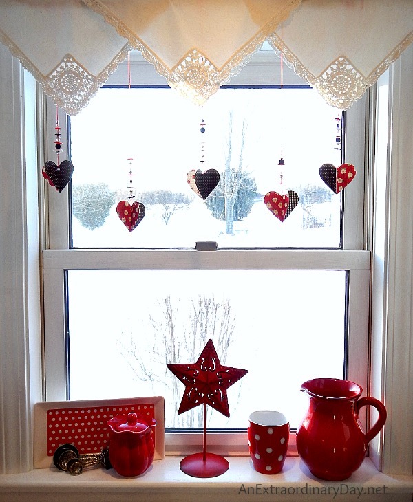 Dangling-Beaded-Hearts-Kitchen-Window-AnExtraordinaryDay.net_