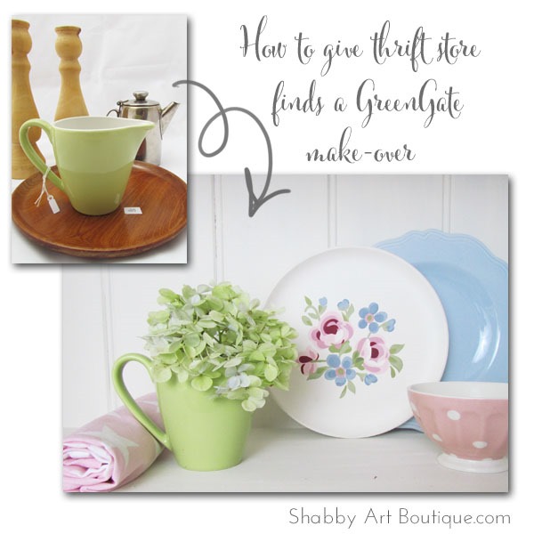 Shabby Art Boutique - A Cottage Life - GreenGate Make-over