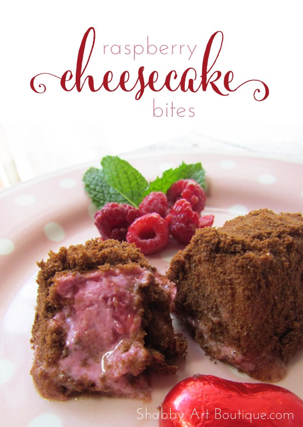 Shabby Art Boutique - Raspberry Cheesecake Bites