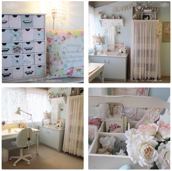 Shabby Art Boutique bHome Summer Tour Craft Room