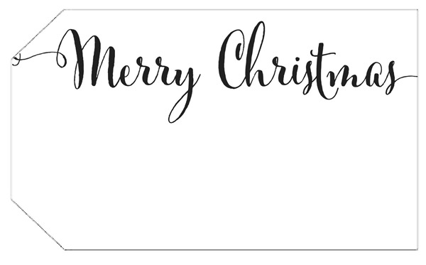 Shabby Art Boutique Christmas Tag 1