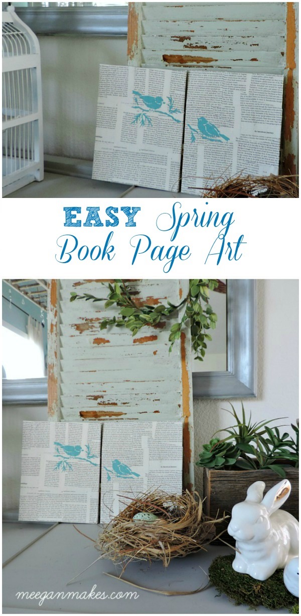 EASY-Spring-Book-Page-Art