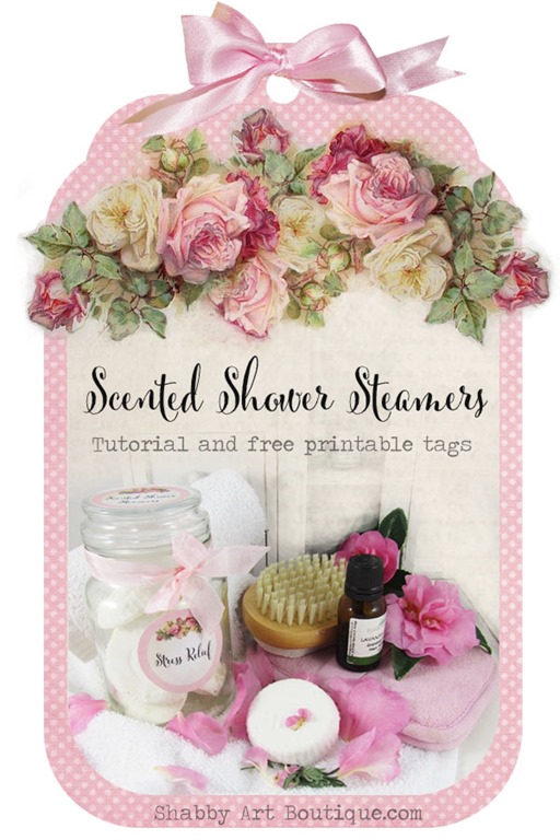 DIY Scented Shower Steamers Shabby Art Boutique