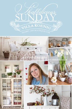 Shabbilicious Sunday on Shabby Art Boutique  I  Villa Koenig I Yvonne