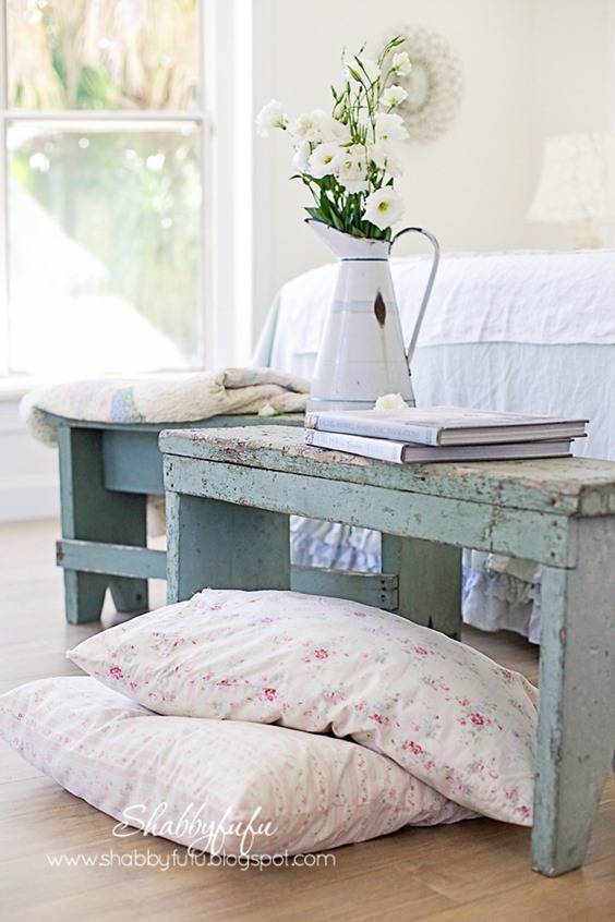 shabby-chic-bedrooms - as featured on Shabbilicious Sunday for Shabby Art Boutique. Click now to visit Shabby Art Boutique for more or PIN to visit later.