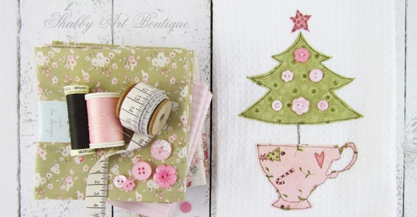 Handmade Christmas gift tutorial by Shabby Art Boutique