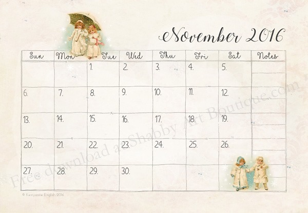 Planner page for Vintage Christmas Planner. Click now to download this beautiful vintage inspired Christmas planner or PIN for later.