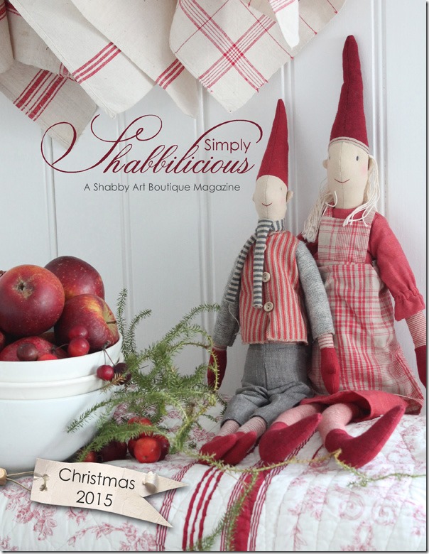 Shabby Art Boutique - free to read online - Simply Shabbilicious Christmas magazine