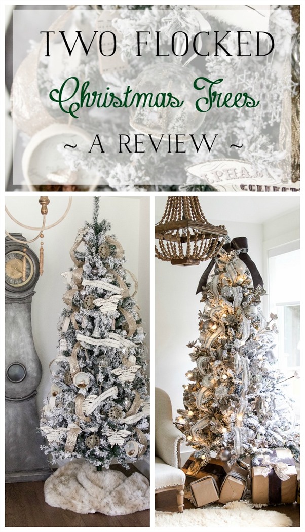 two-flocked-christmas-trees-a-review