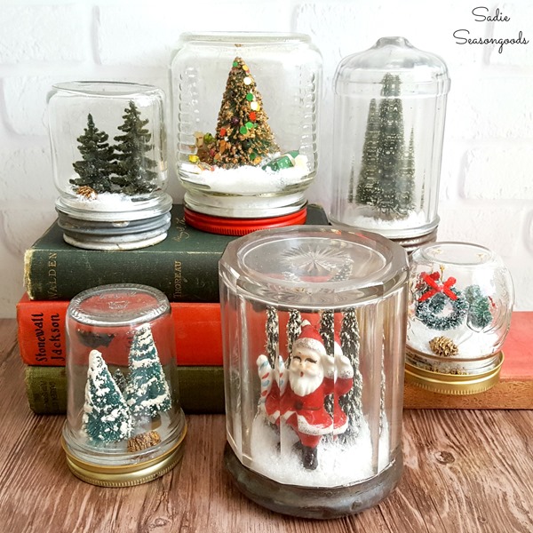 DIY_Waterless_Christmas_snowglobes_using_vintage_mason_jars_and_bottle_brush_trees_by_Sadie_Seasongoods