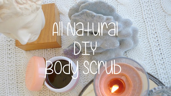 DIY Natural Coffee Body Scrub