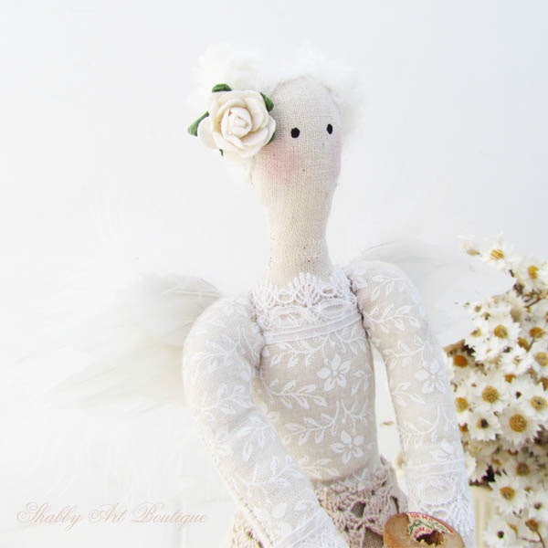 How to make a Pincushion Angel by Shabby Art Boutique