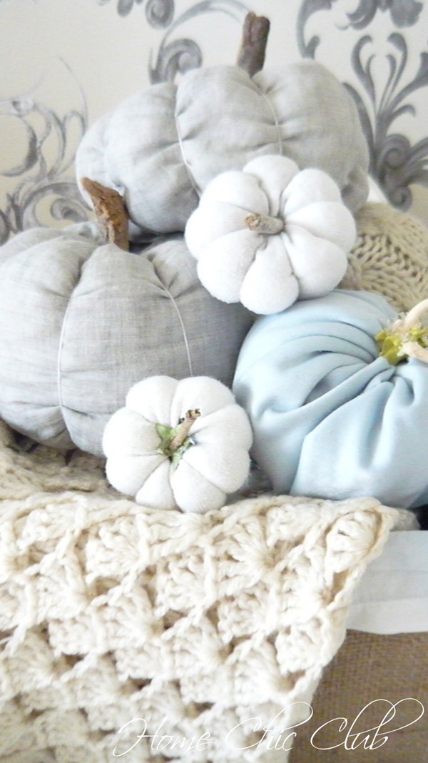 Easy DIY Fabric Pumpkins 22