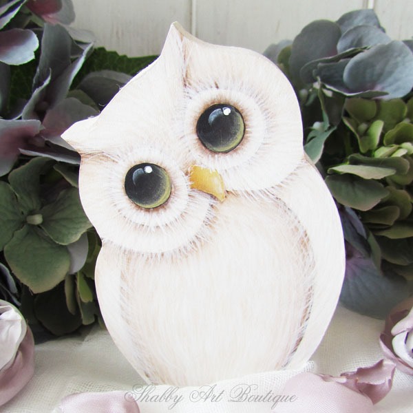 How ro paint owls and pumpkins tutorial by Shabby Art Boutique