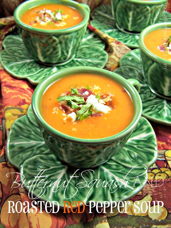 Butternut Squash and Roasted Red Pepper Soup (1)