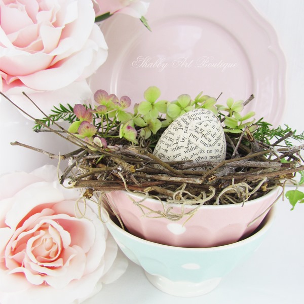 DIY bowl nest by Shabby Art Boutique