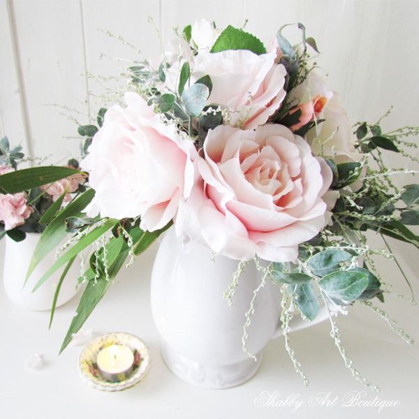 Summer Colours Tour - Blushed blooms at Shabby Art Boutique