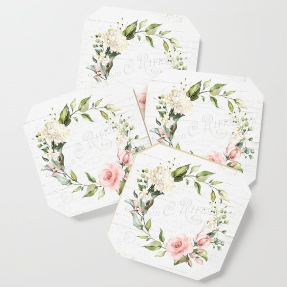 Summer Days by Shabby Art Boutique on Society6 - coasters