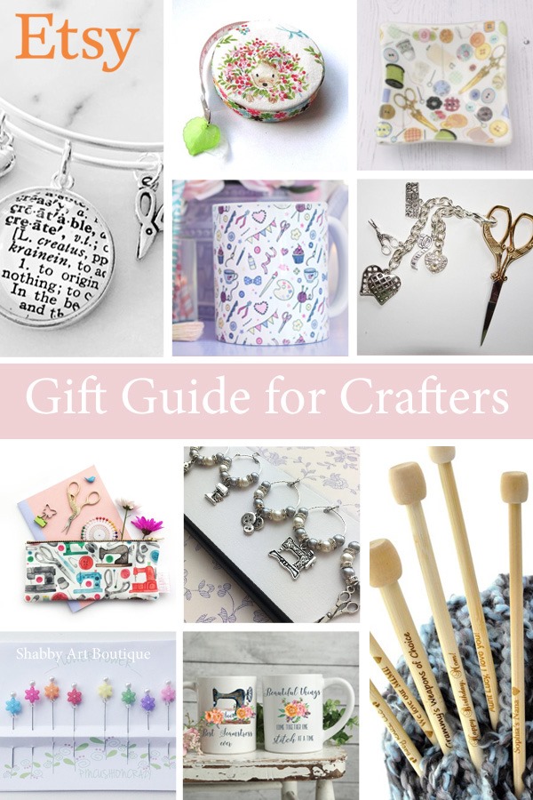 Gift Guide for Crafters - buy handmade from Etsy to delight creative loved ones