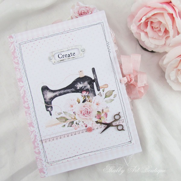 Shabby Creativity Junk Journal by Shabby Art Boutique using Creative Days kit