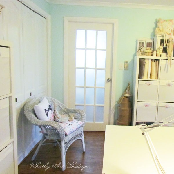 The craft room at Shabby Art Boutique