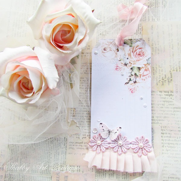 Handmade Tag by Shabby Art Boutique using the May Kit of the Handmade Club