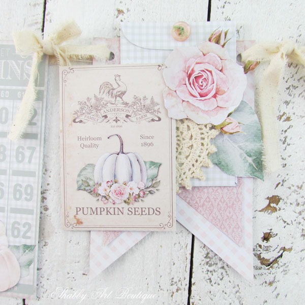 Printable shabby farmhouse fall banner by Shaby Art Boutique