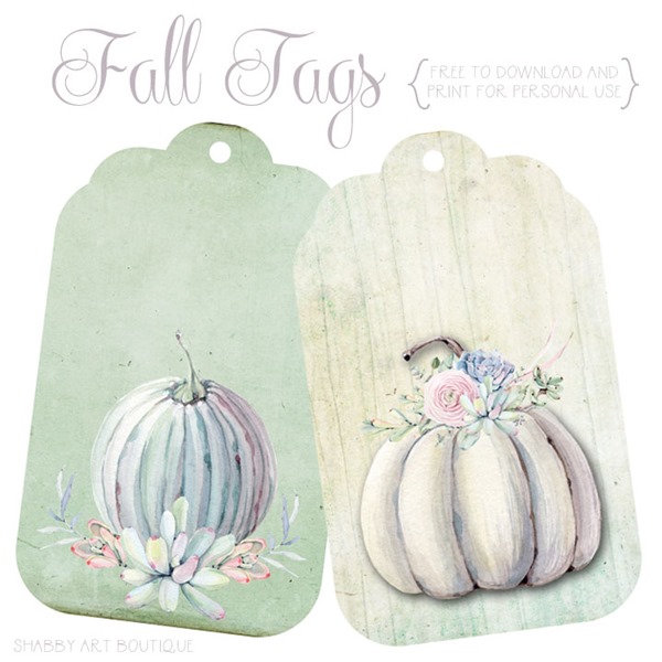 Newsletter - fall tags