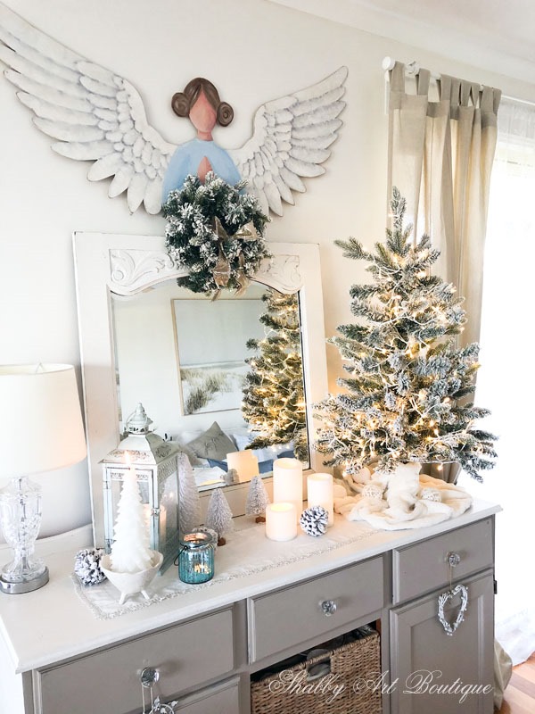 2019 Christmas in the living and dining room at Shabby Art Boutique