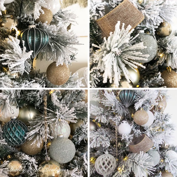 2019 Christmas in the living room - decorated tree - Shabby Art Boutique