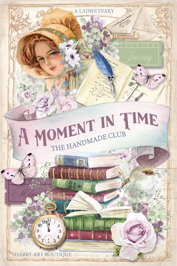 A Moment in Time Kit for the December Handmade Club at Shabby Art Boutique