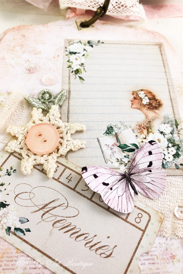 A Moment in Time Tag Flip 4 - December in the Handmade Club by Shabby Art Boutique