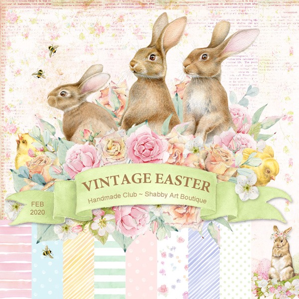 Craft and Scrapbooking Chicks and Bunny Drive to Easter FLONZ Vintage Styled Easter Cards Pictures for Decoupage Decoupage Paper Pack 21 Sheets 6x8 